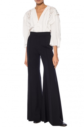 Wool flared trousers, zdjęcie 2 Wool flared trousers od Chloe